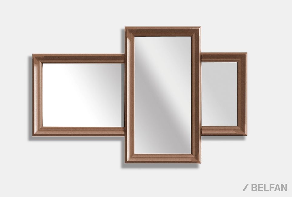 Зеркало настенное "Сакраменто" МДФ 1