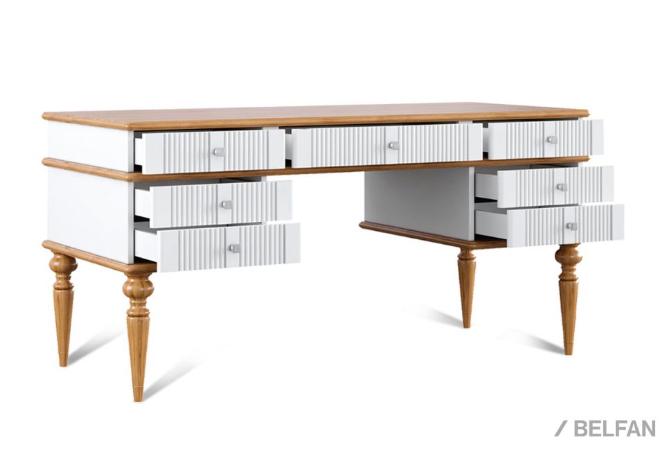 Стол письменный "Рандеву" 007 массив сосны 3