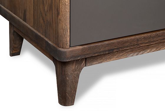 Тумба "Уоллстрит" 3 массив дуба, МДФ 13