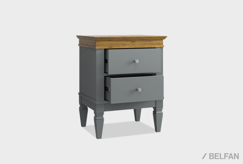 Тумба прикроватная "Ольса-С" 02 массив сосны 4
