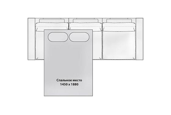 "Лофт" диван 3-х модульный  5