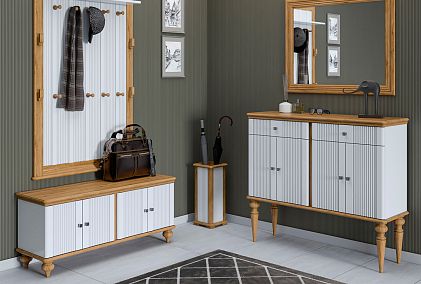 Вешалка настенная "Рандеву" 160