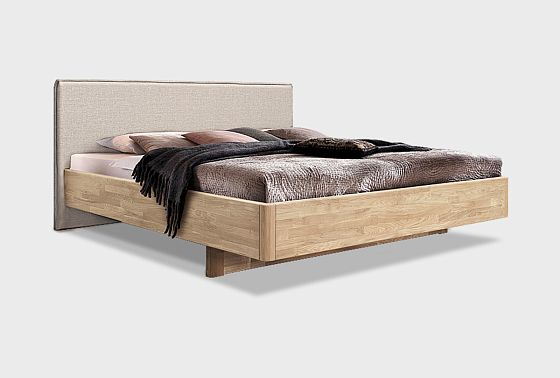 Кровать "Норд" (мягкое изголовье) массив дуба 5