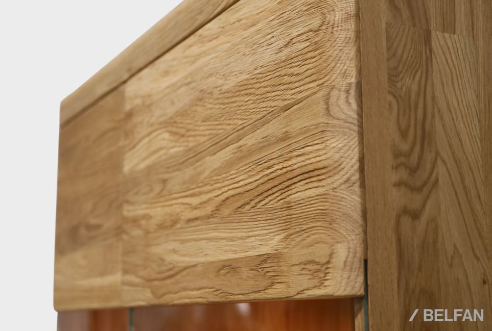 Витрина 2-х дверная "Бремен" массив дуба 7