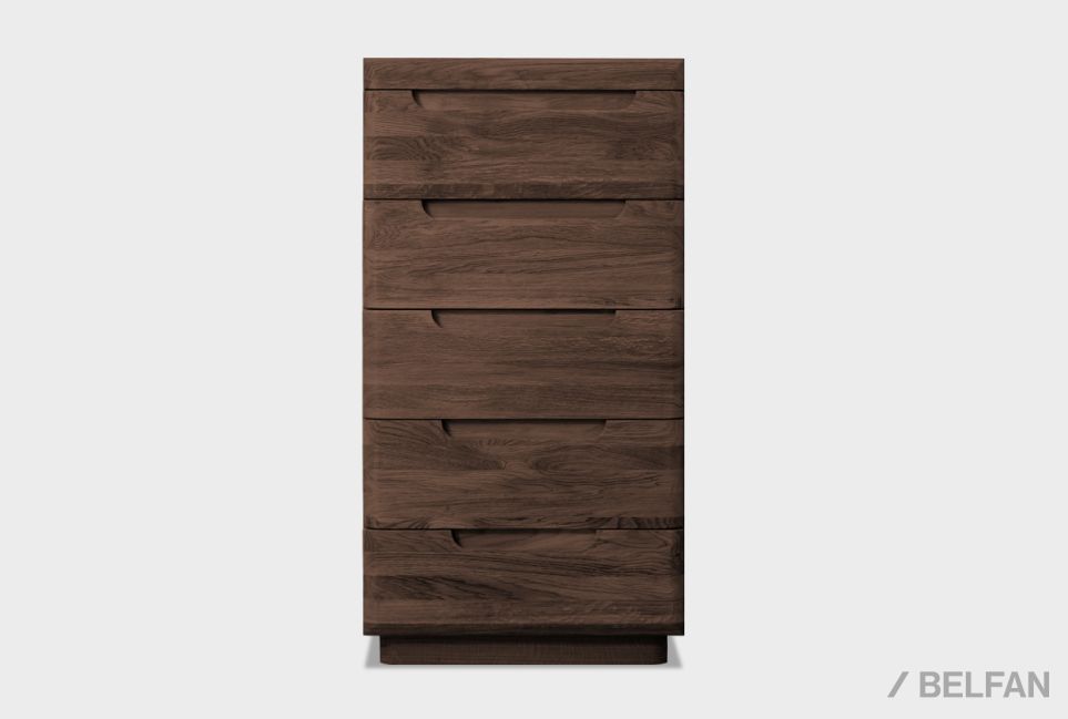 Комод "Бремен" 5 (высокий) массив дуба 5