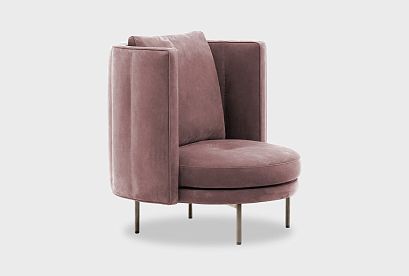 "Вито" кресло; нераскл.; 12; черный металл; Pushe 05 (гр.1/МТХ)