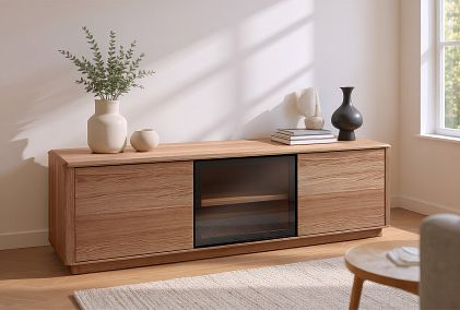 Тумба под ТВ «Тор» (стекло)