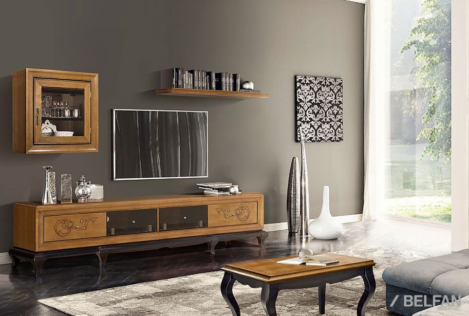 Стол журнальный "Соната" массив и шпон дуба 5