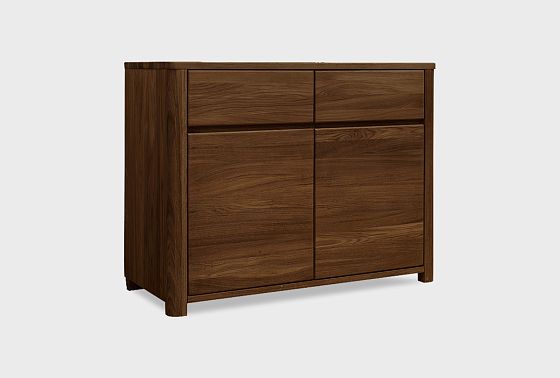 Тумба 2-х дверная "Норд" массив дуба 9