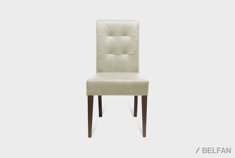 Стул "Берген" (кожа) массив дуба 1