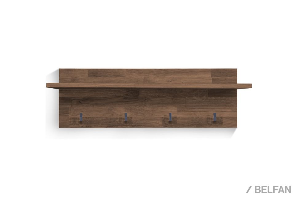 Вешалка настенная "Арт" массив дуба 6