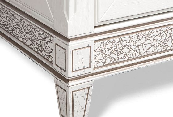 Шкаф для одежды 3-х дв. "Сиена" массив и шпон дуба, МДФ 7