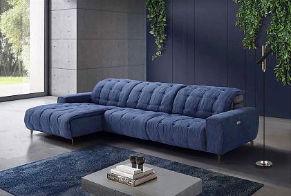 "Грей" диван с оттоманкой