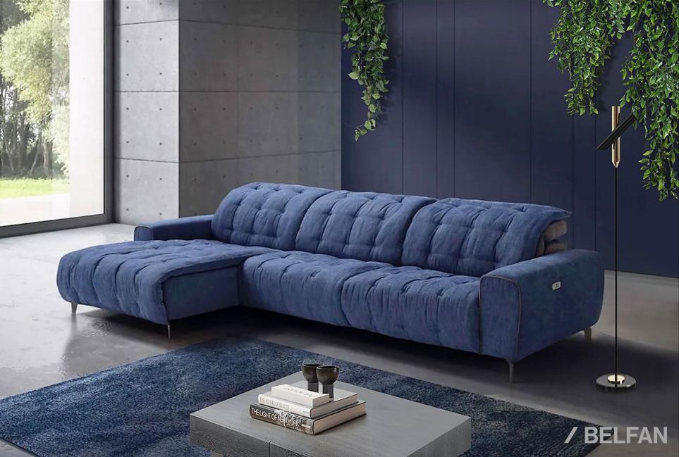 "Грей" диван с оттоманкой 1