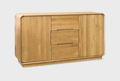 Тумба "Монблан" 3 (с ящиками); бейц-масло