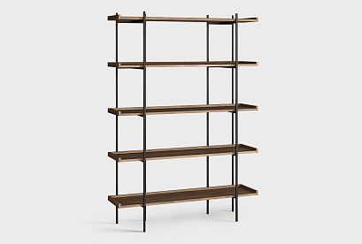 Стеллаж открытый "Cube Design" 5; *КМ-009.205; графит