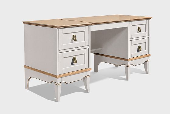 Стол туалетный "Стюарт" (2 тумбы) массив и шпон дуба 12