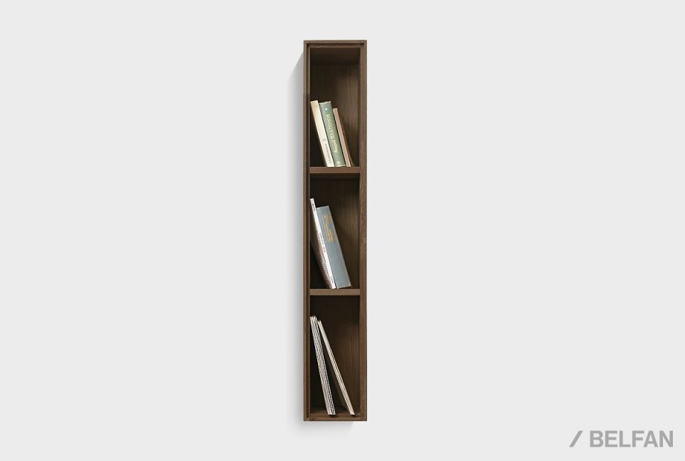 Шкаф навесной узкий "Ирвинг" 3 массив дуба 5