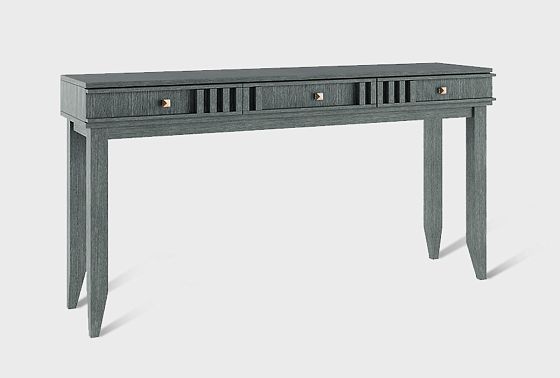 Стол туалетный "Чикаго" (широкий) массив и шпон дуба 2