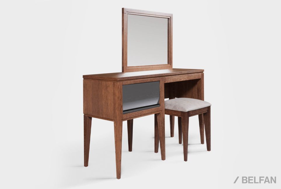 Стол туалетный «Дакота» массив и шпон дуба, МДФ 2