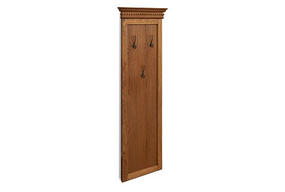 Вешалка настенная "Верди Люкс" массив и шпон дуба 2