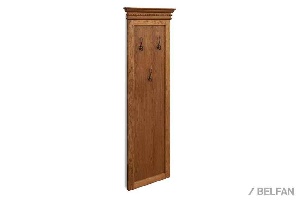 Вешалка настенная "Верди Люкс" массив и шпон дуба 1