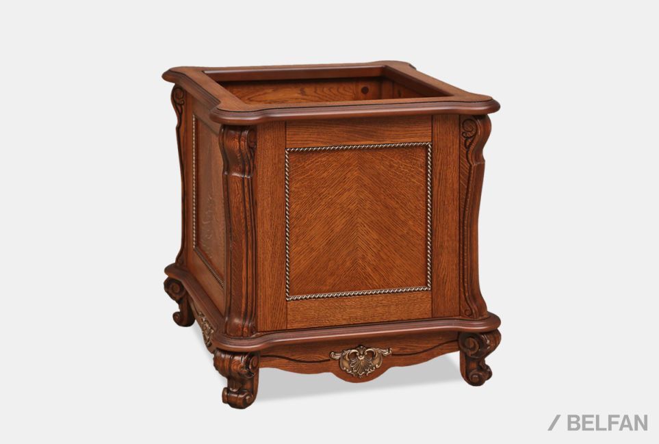 Подставка под цветы "Алези 2" массив и шпон дуба 1