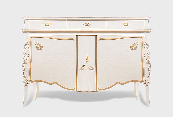 Тумба "Трио" массив и шпон дуба 5