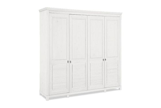 Шкаф для одежды 4-х дв. "Рауна" 40 массив сосны 3