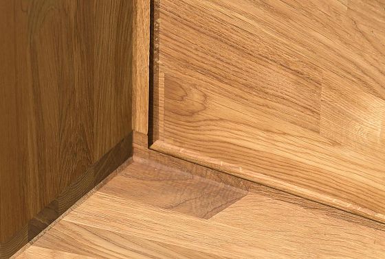 Шкаф навесной "Ирвинг" 60 (правый) массив дуба 3