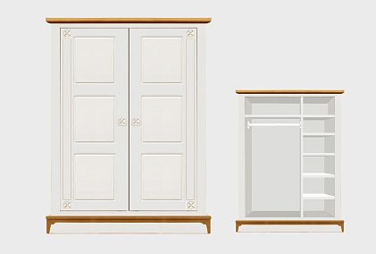 Шкаф для одежды 2-х дверный «Бриансон»
