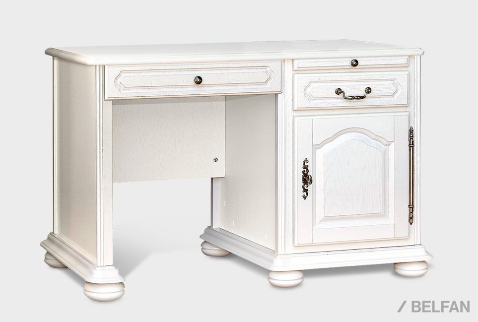 Стол письменный "Давиль" 1420 массив и шпон дуба 1