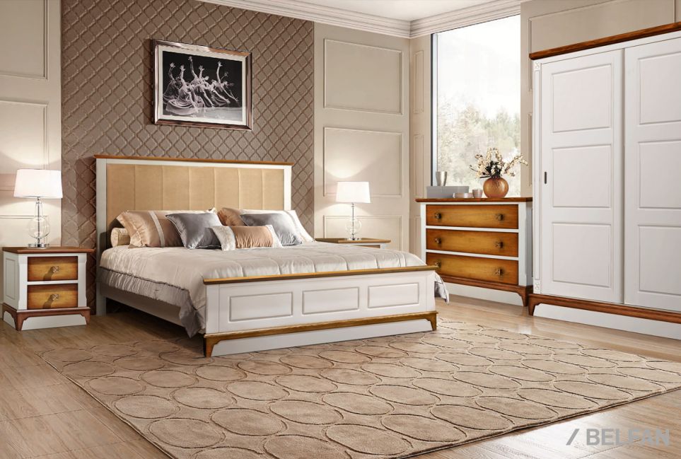 Кровать "Бриансон" массив и шпон дуба, МДФ 6