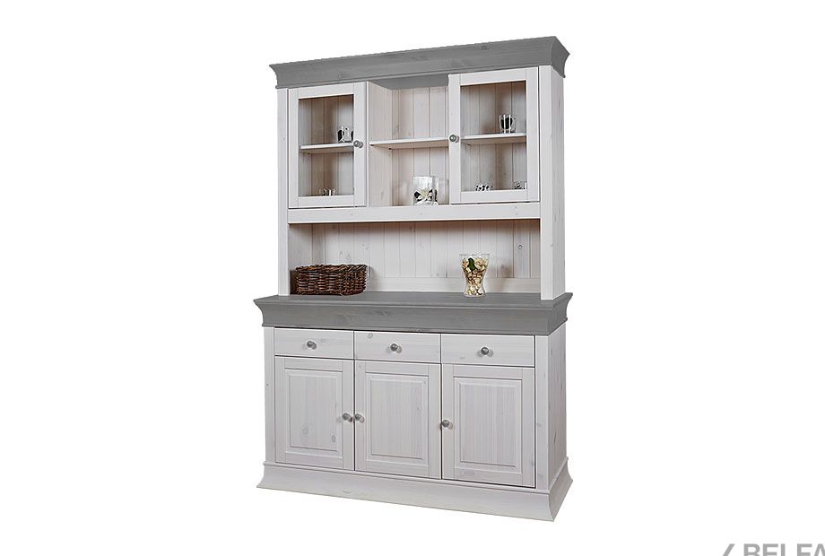 Буфет "Бостон" массив сосны 1