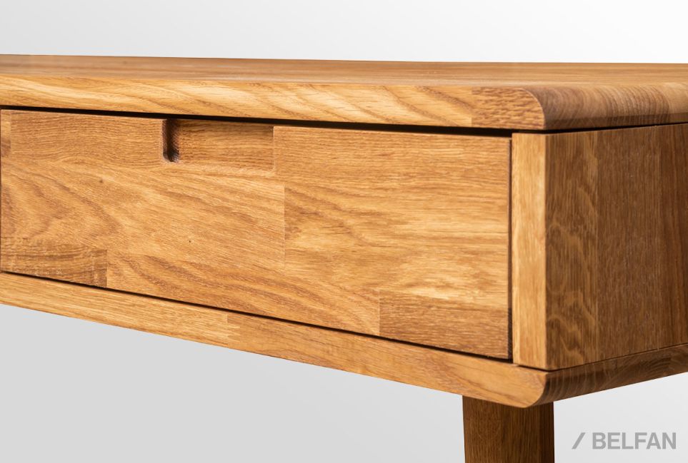 Стол письменный "Ирвинг" (2 ящика) массив дуба 5