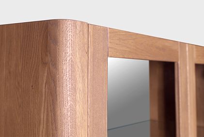 Витрина 2-х дверная "Бергамо"