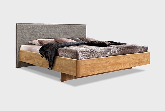 Кровать "Норд" (мягкое изголовье) массив дуба 5