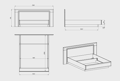 Кровать "Бремен"