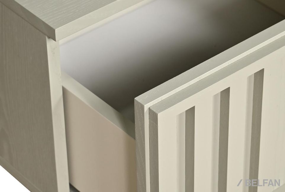 Тумба прикроватная "Чикаго" (левая) массив и шпон дуба 5