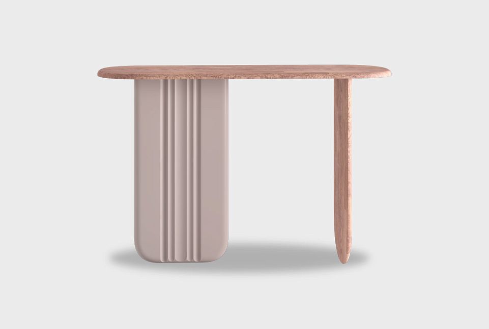 Консоль "Меридиан"; к-торфяной дуб, н-панна котта