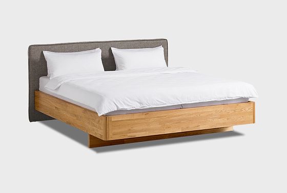Кровать "Норд" (мягкое изголовье) массив дуба 5