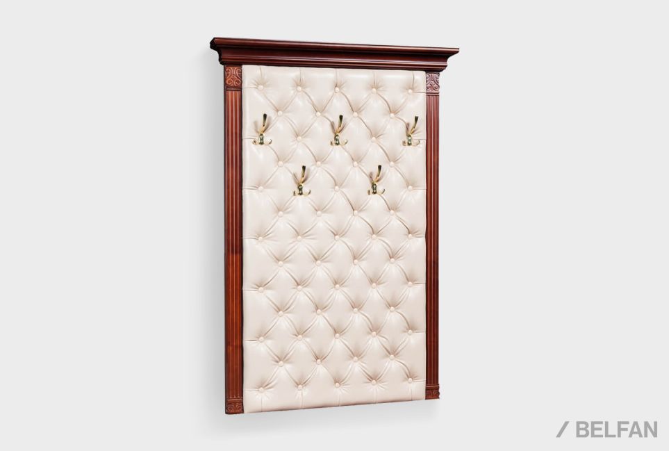 Вешалка "Престиж" массив и шпон берёзы 1