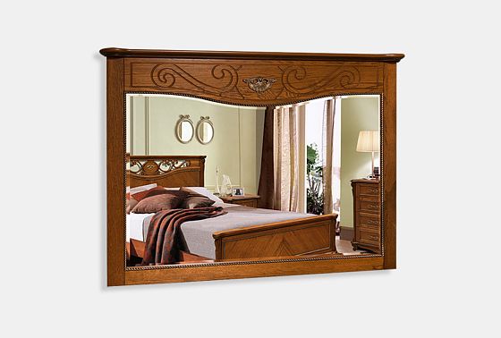 Зеркало "Алези" массив и шпон дуба 3