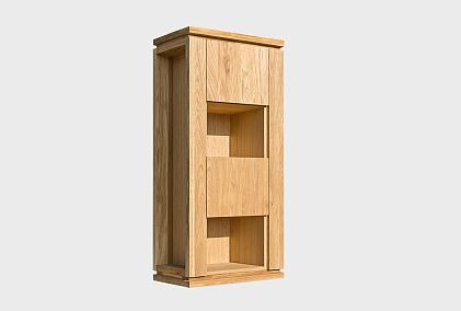 Шкаф настенный вертикальный "Берген" (левый)