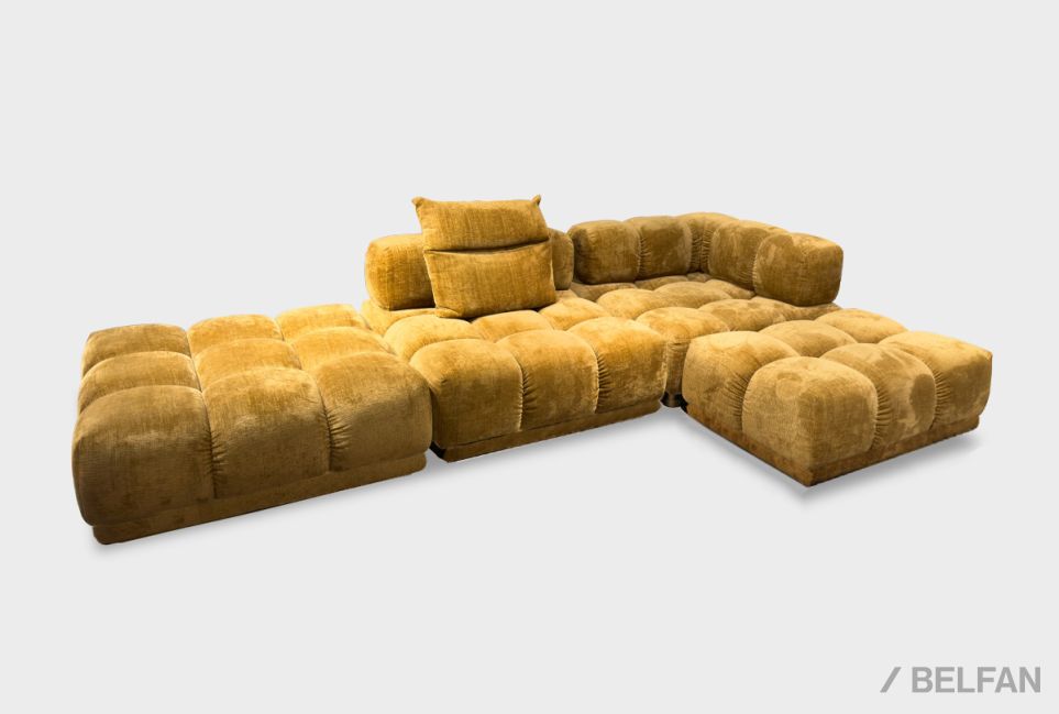 "Киото" диван с оттоманкой 1