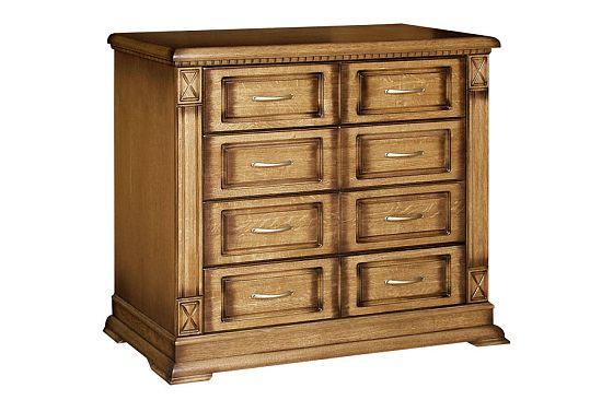 Комод "Верди Люкс" массив и шпон дуба 4