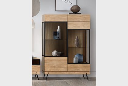 Тумба высокая "Этна" (стекло)