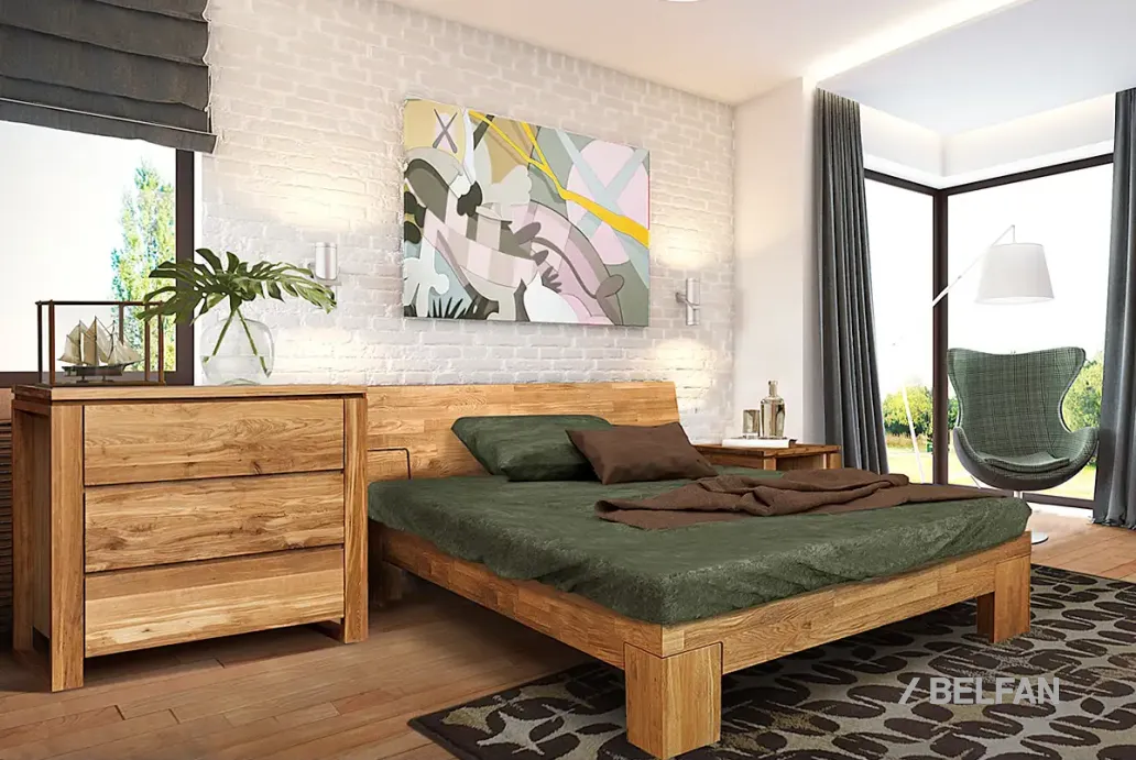 Спальня «Берген» #2 бейц-масло