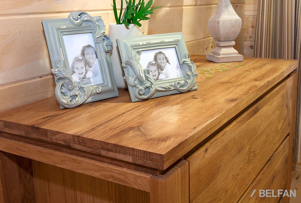 Комод "Берген" В-3 массив и шпон дуба 4