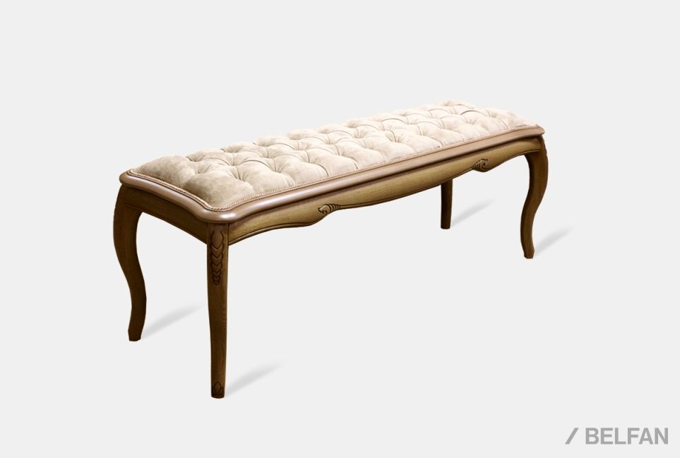 Банкетка "Флерон" (большая) массив дуба 1